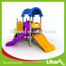 Парк слайдов с пластмассовой горкой Оборудование для игровых площадок для детей